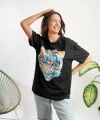 Kaplan Baskı Oversize Tshirt