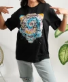 Kaplan Baskı Oversize Tshirt
