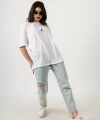 Jordon Nakış Oversize Tshirt