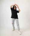 Jordon Nakış Oversize Tshirt