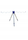 Teleskopik 3 Ayak Olta Tripod (Kılıflı)