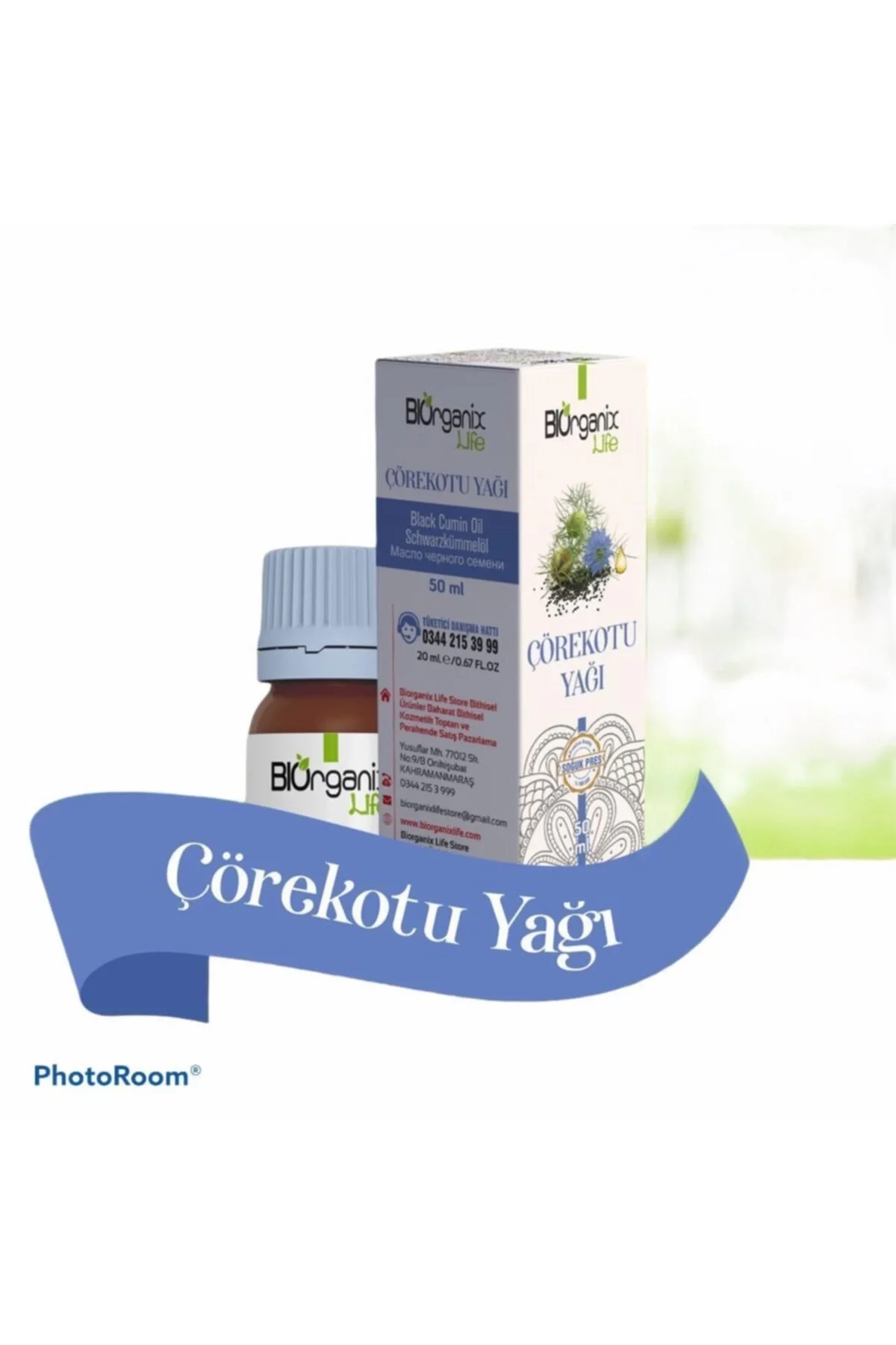 Biorganix Life Çörekotu Yağı 50 Ml