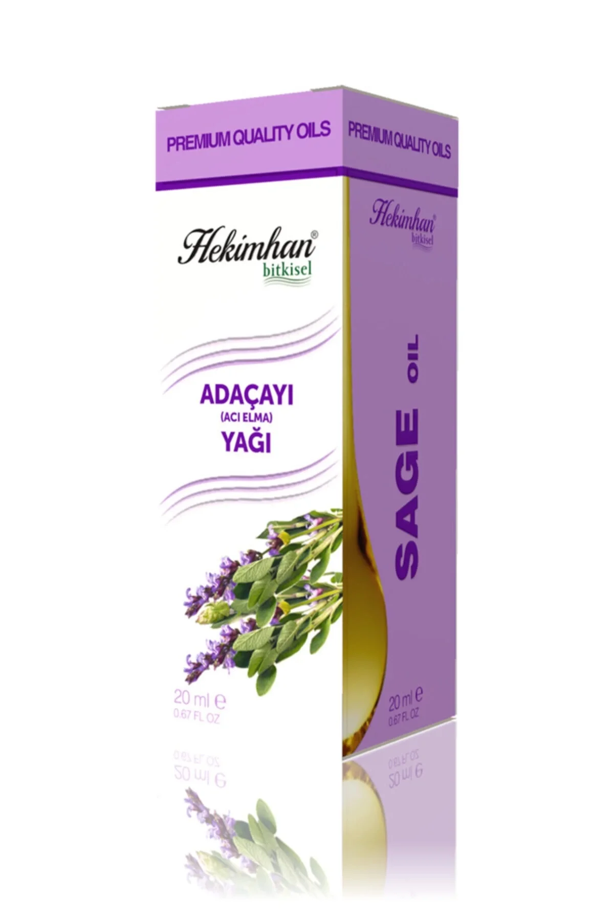 Adaçayı (acı Elma) Yağı, Bitkisel Yağ, Organik Yağ, 20 ml