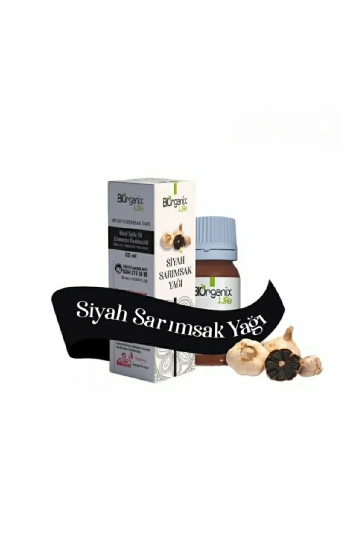 Siyah Sarımsak Yağı 20ml