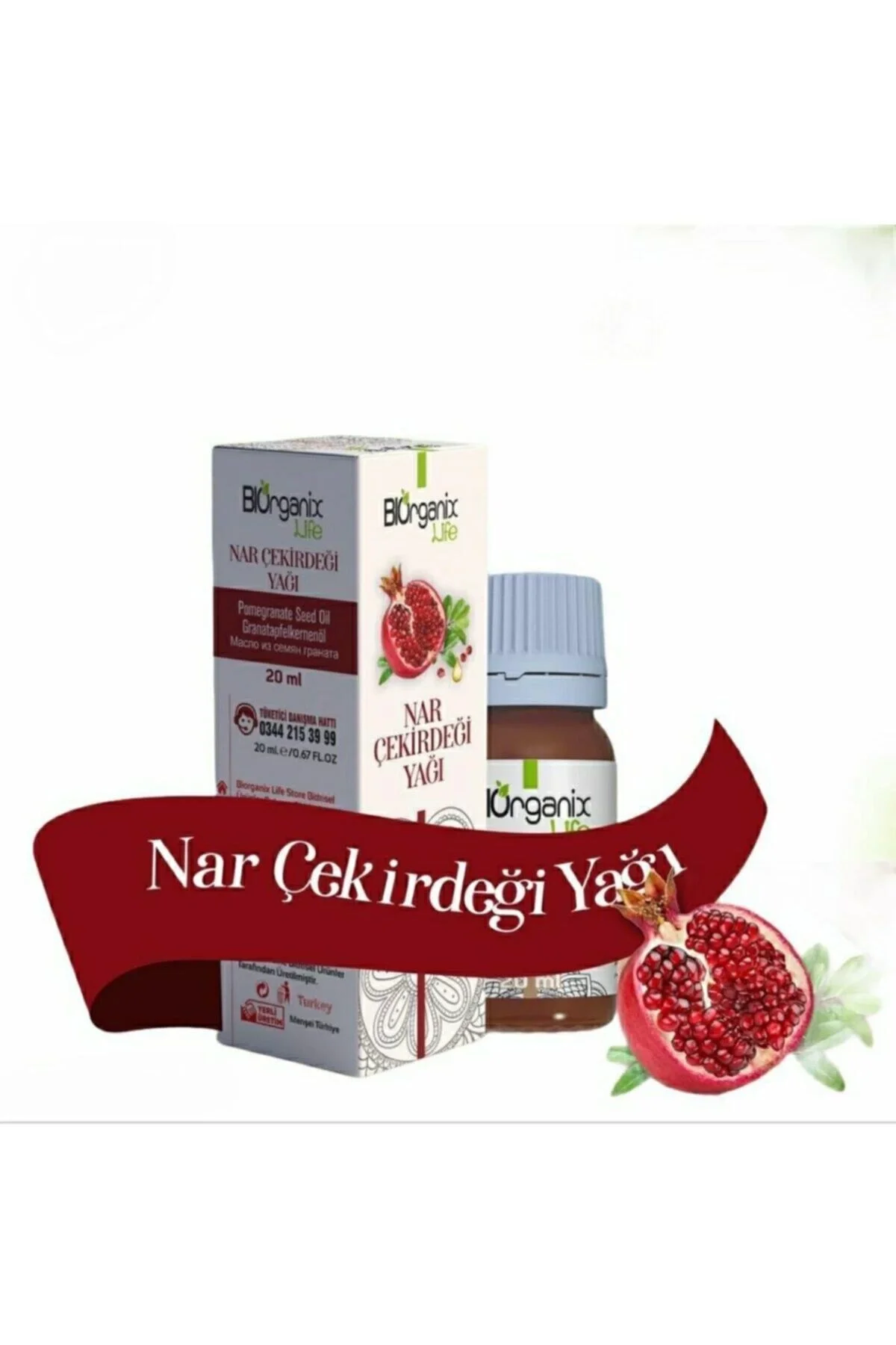 Nar Çekirdek Yağı 20ml