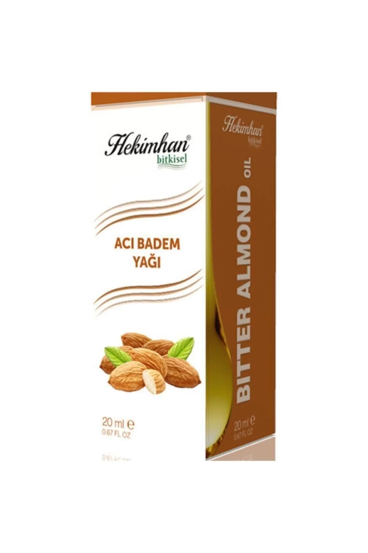 Acı Badem Yağı 20 ml 2adet