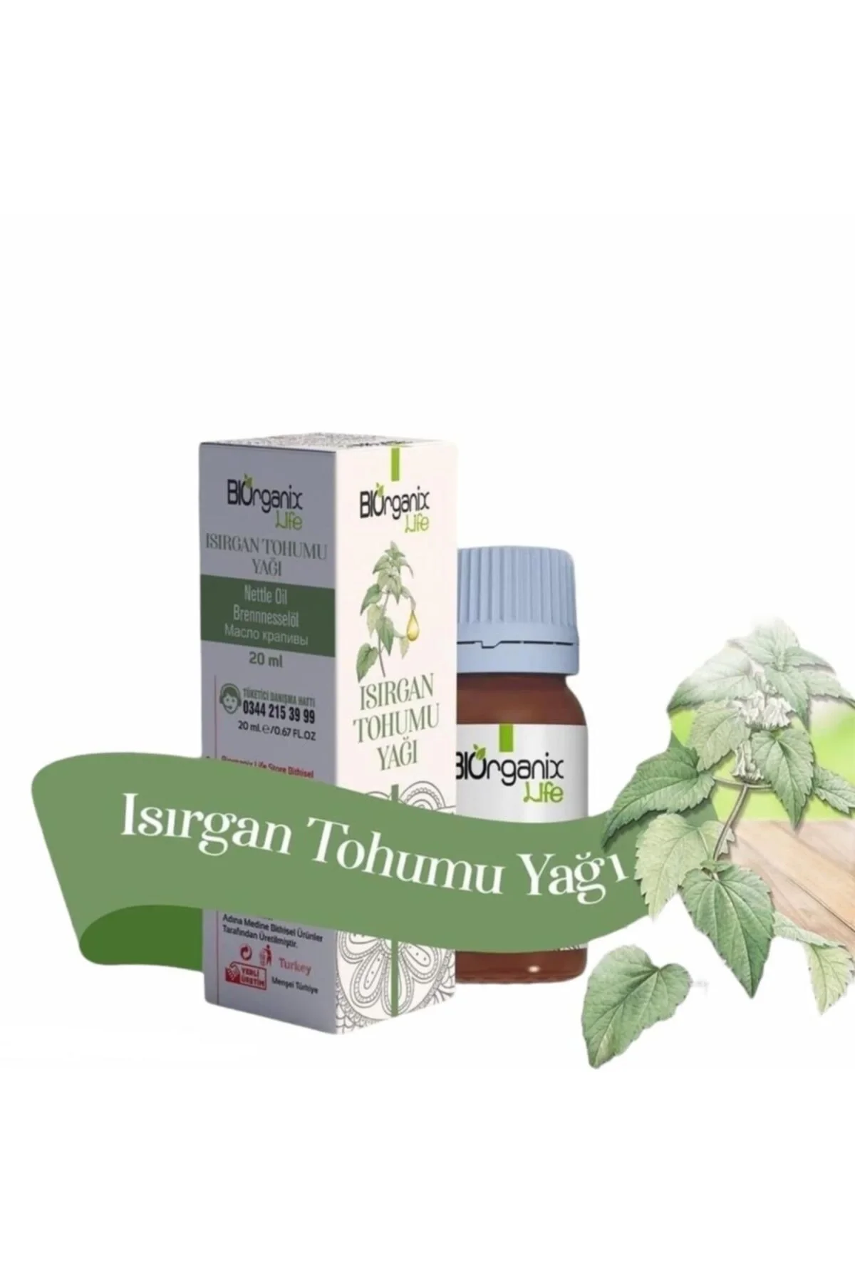 Isırgan Tohumu Yağı 20 Ml Bıo
