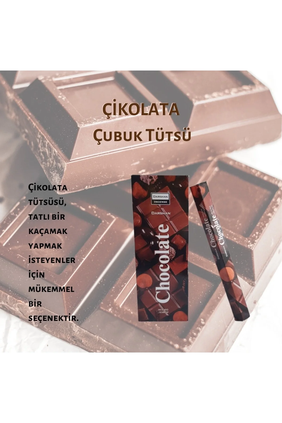 Çikolata Mutluluk Tütsüsü 20 Çubuk