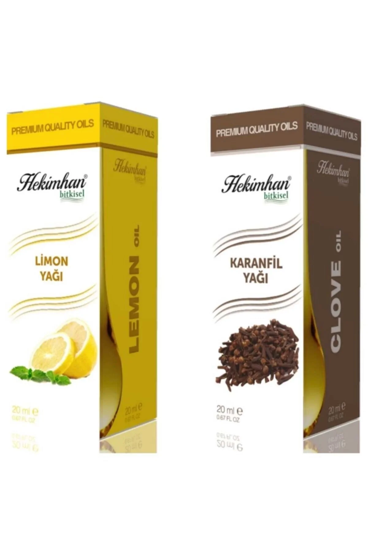 Limon Yağı 20 Ml Ve Karanfil Yağı 20 Ml Avantaj Paketi