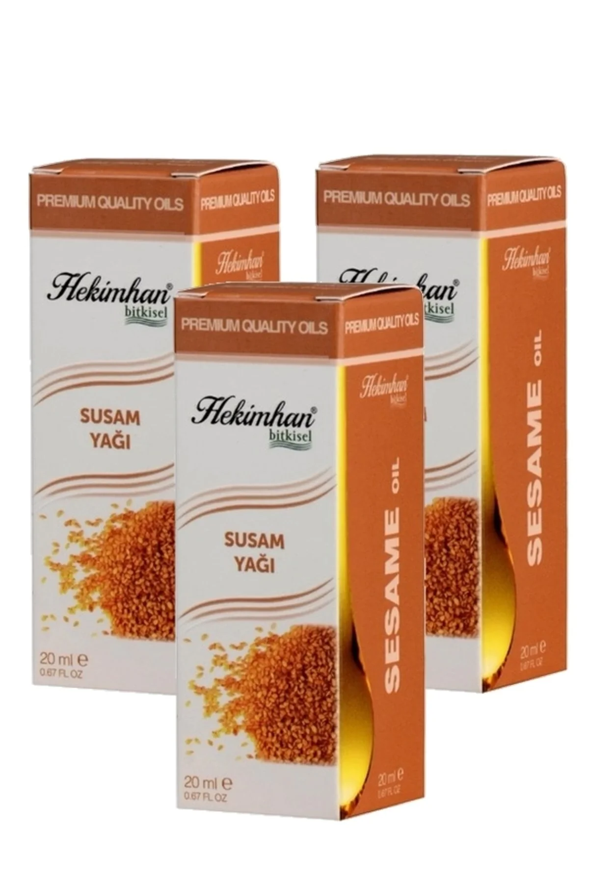 Susam Yağı 20ml 3 Adet