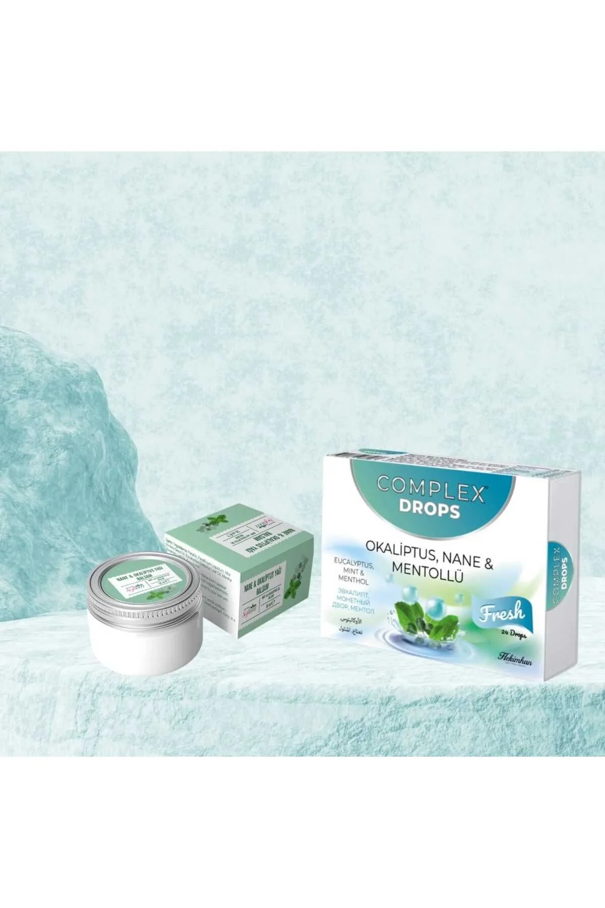 Okaliptüs, Nane & Mentollü Drops ve Nane&Okaliptüs Yağı Balsam