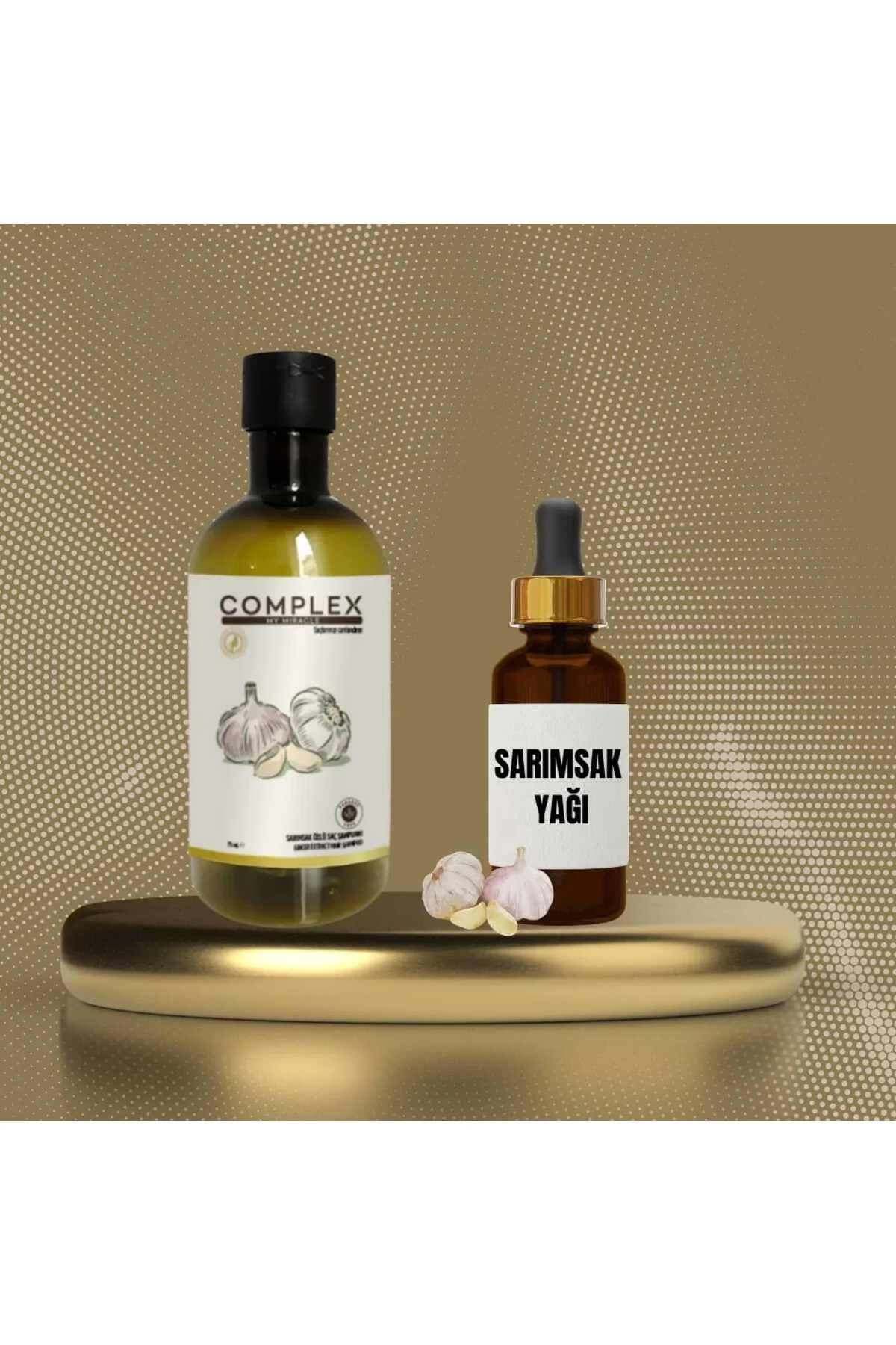 Sarımsak Yağı + Sarımsak Özlü Saç Şampuanı