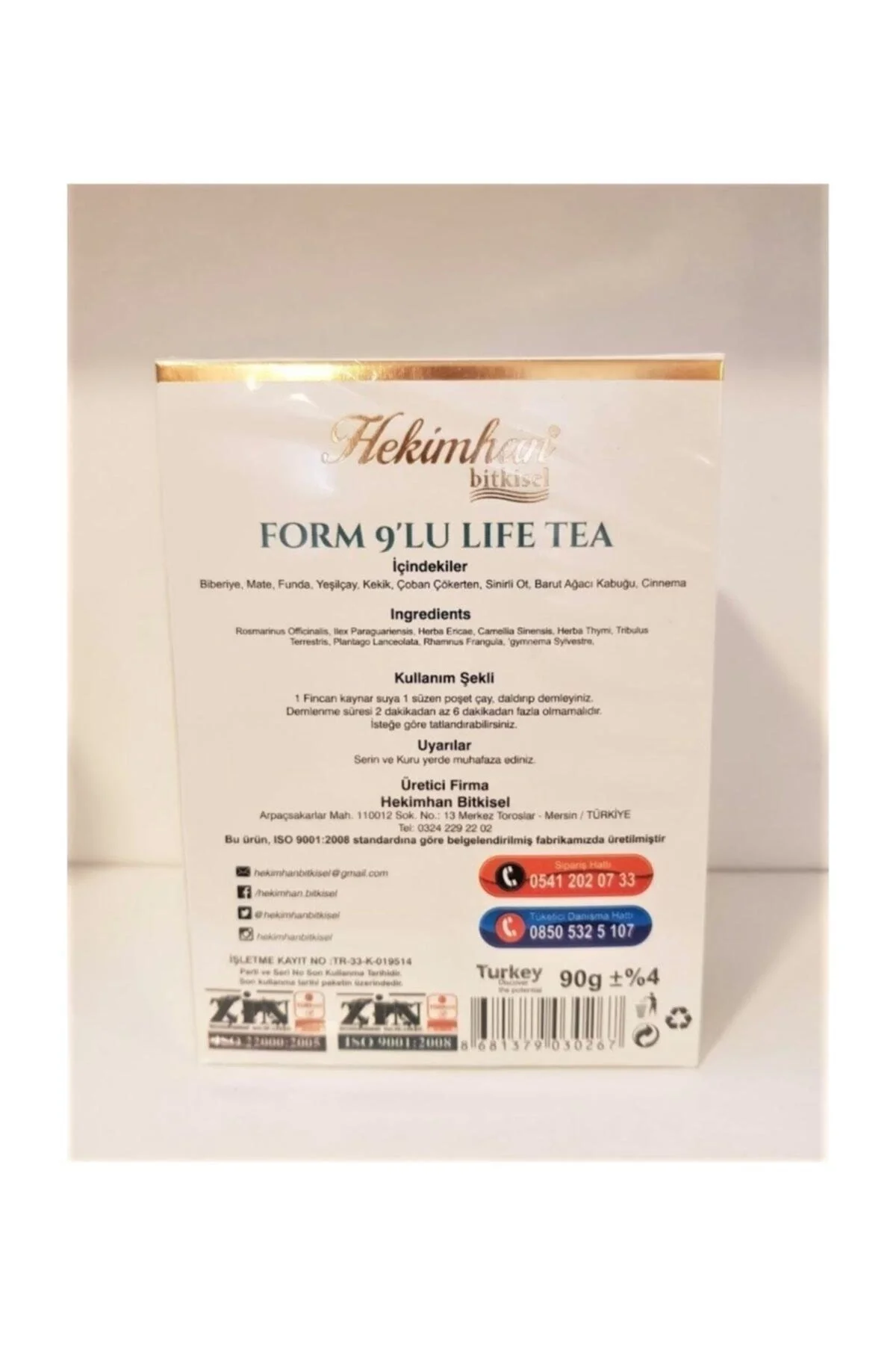 Form 9'lu Life Tea