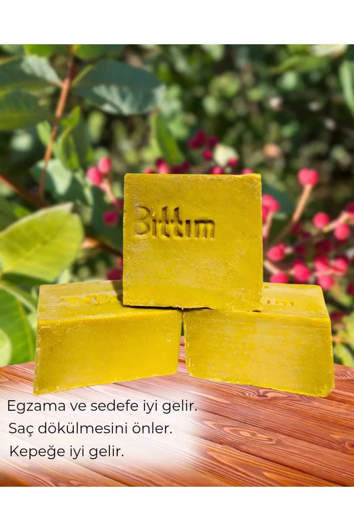 Bıttım Sabunu Doğal El Yapımı 3 adet