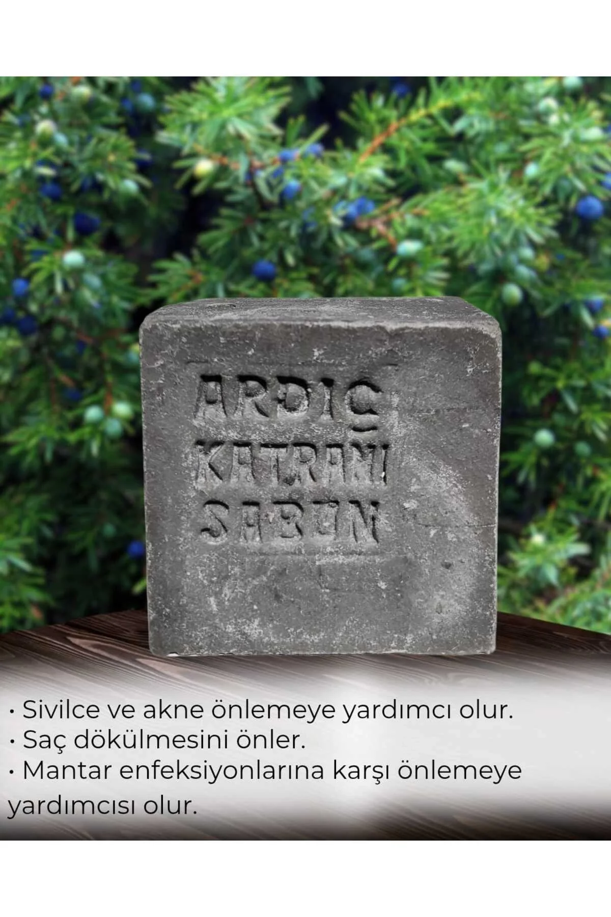 Ardıç Katranı Sabunu Doğal El Yapımı