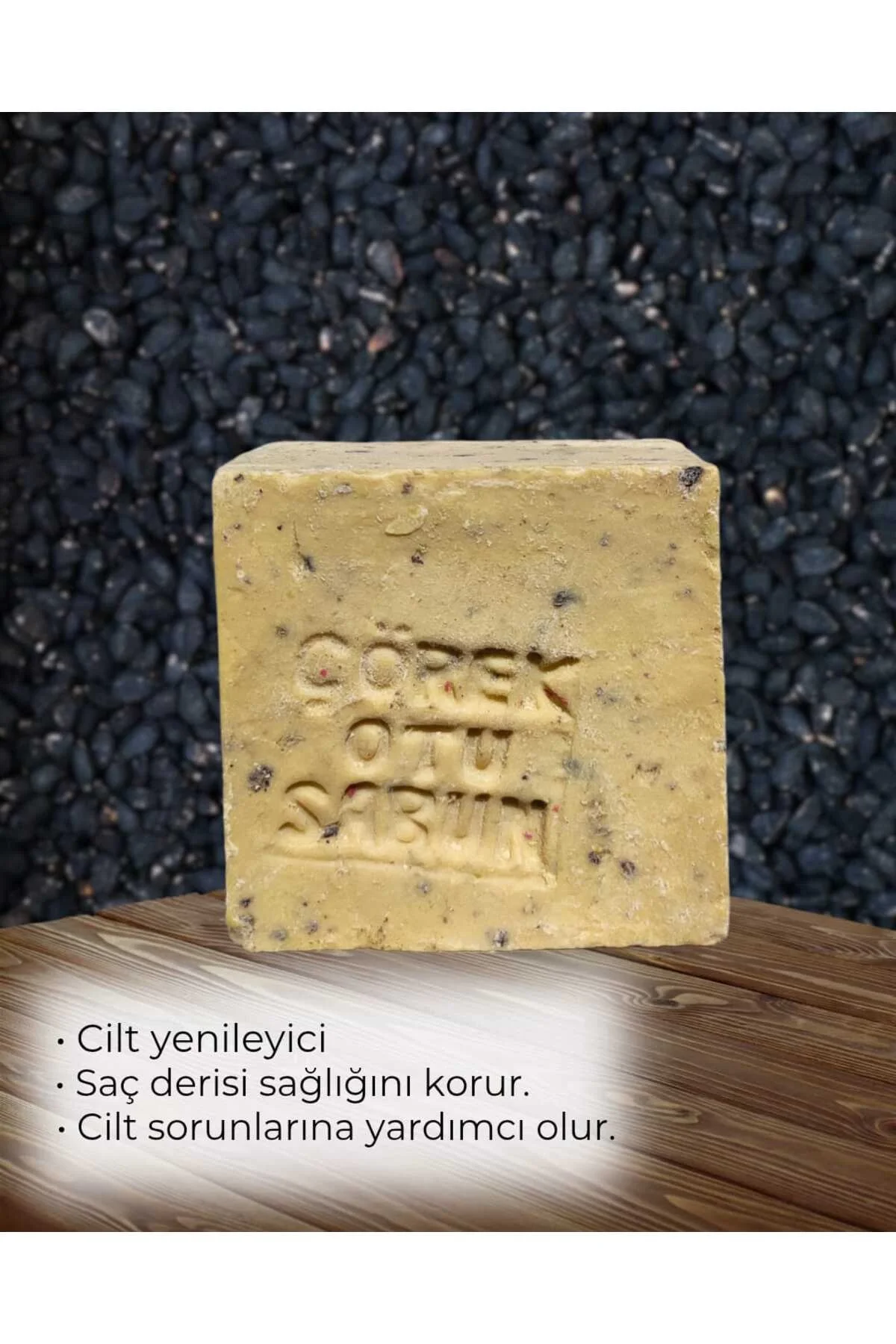 Çörek Otu Sabunu Doğal El Yapımı Cilt Yenileyici