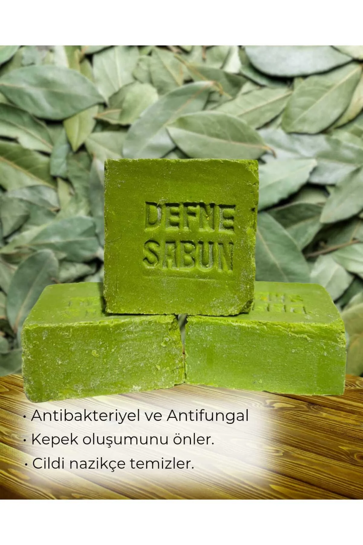 Defne Sabunu Kepeğe Karşı 3 Adet