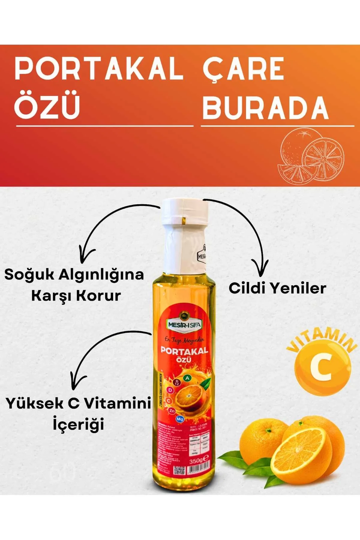 Portakal Özü 350 gr
