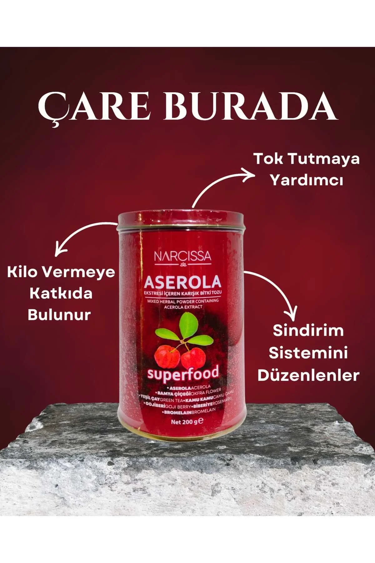 Aserola Form Tozu