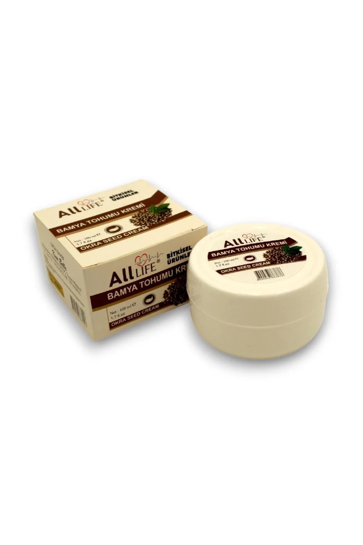 All Life Bamya Tohumu Özlü Cilt Bakım Kremi 100 ml