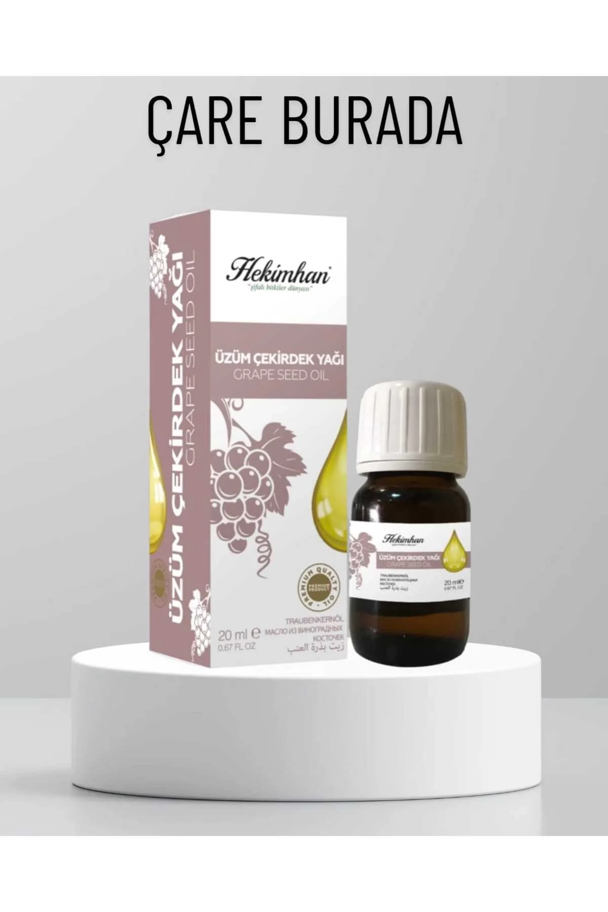 Üzüm Çekirdeği Yağı 20 ml