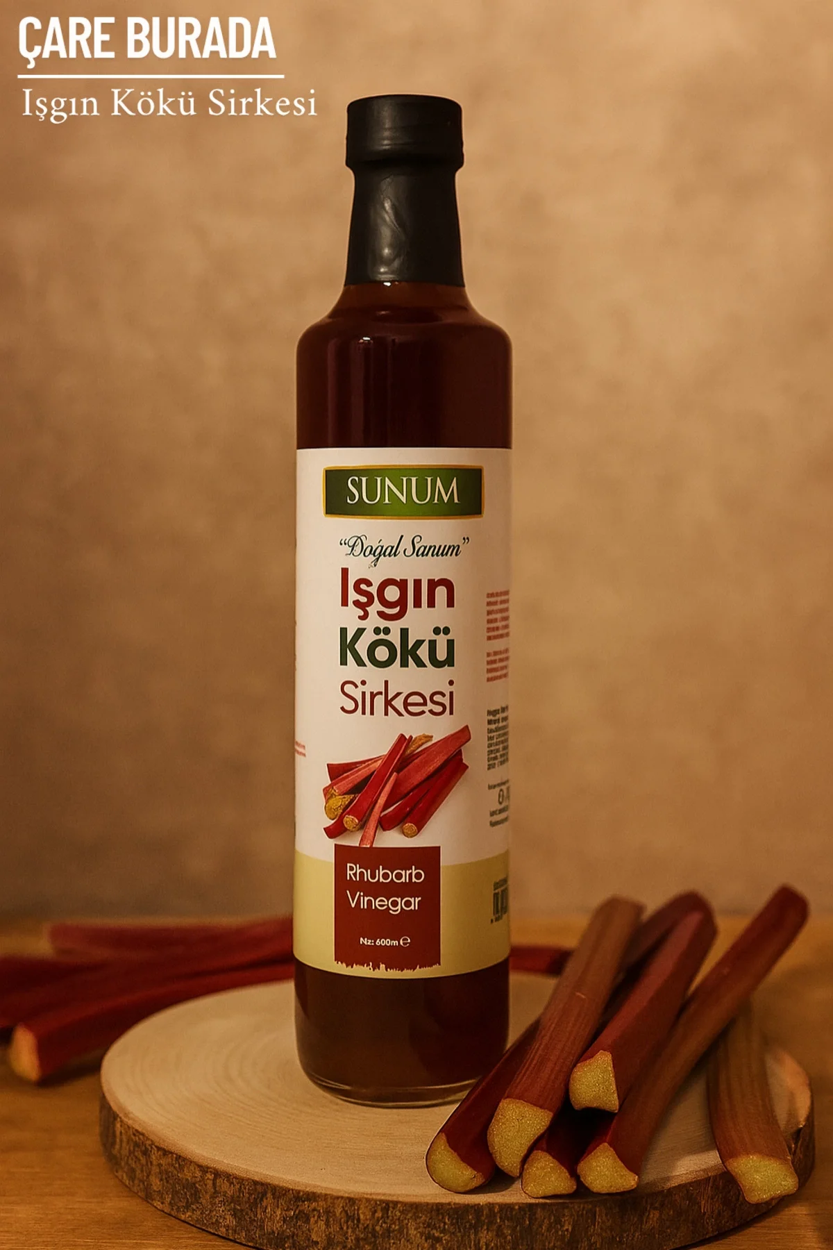 Sunum - Işgın Kökü Sirkesi 500 ml