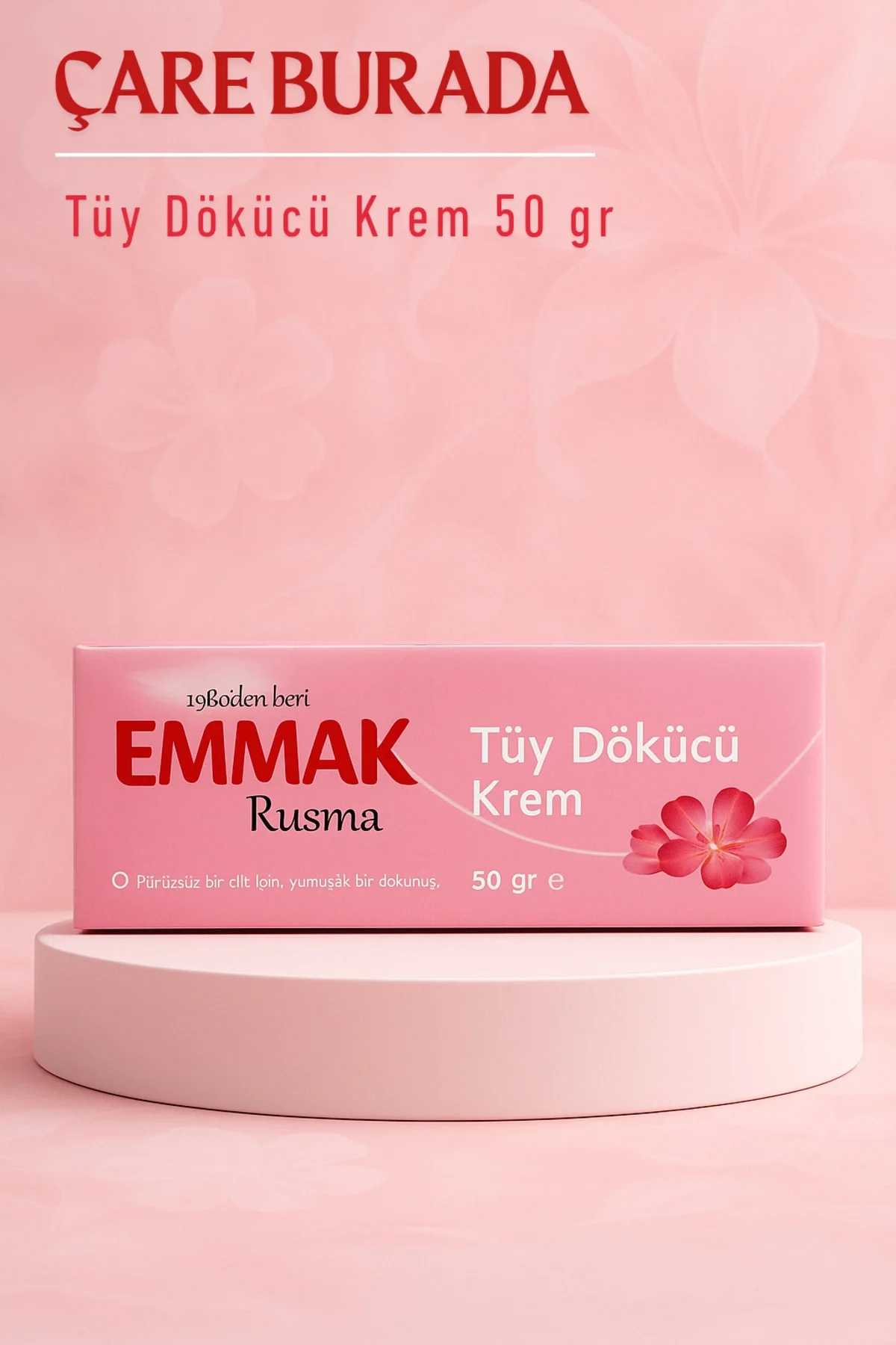Emmak Rusma - Tüy Dökücü Krem 50 gr