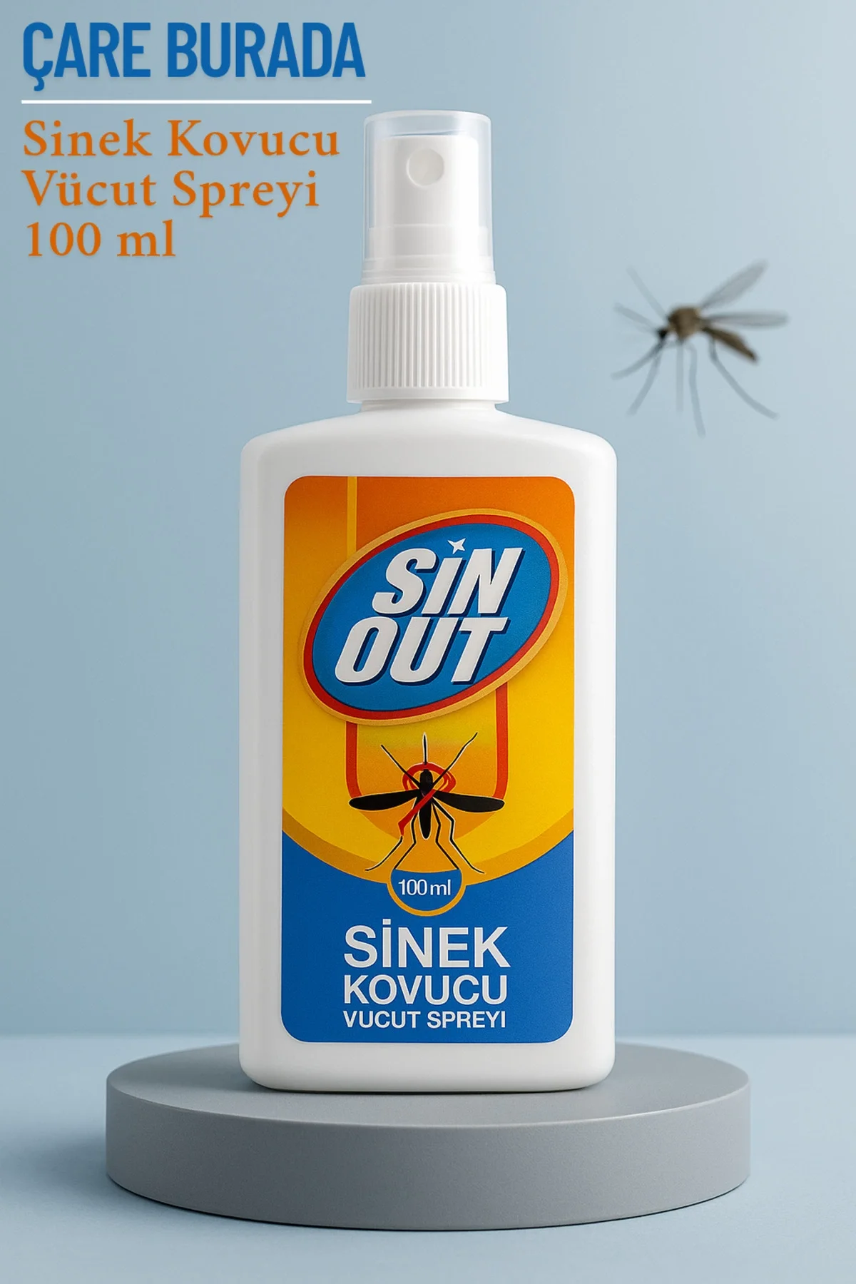 Sinout - Sinek Kovucu Vücut Spreyi 100 Ml