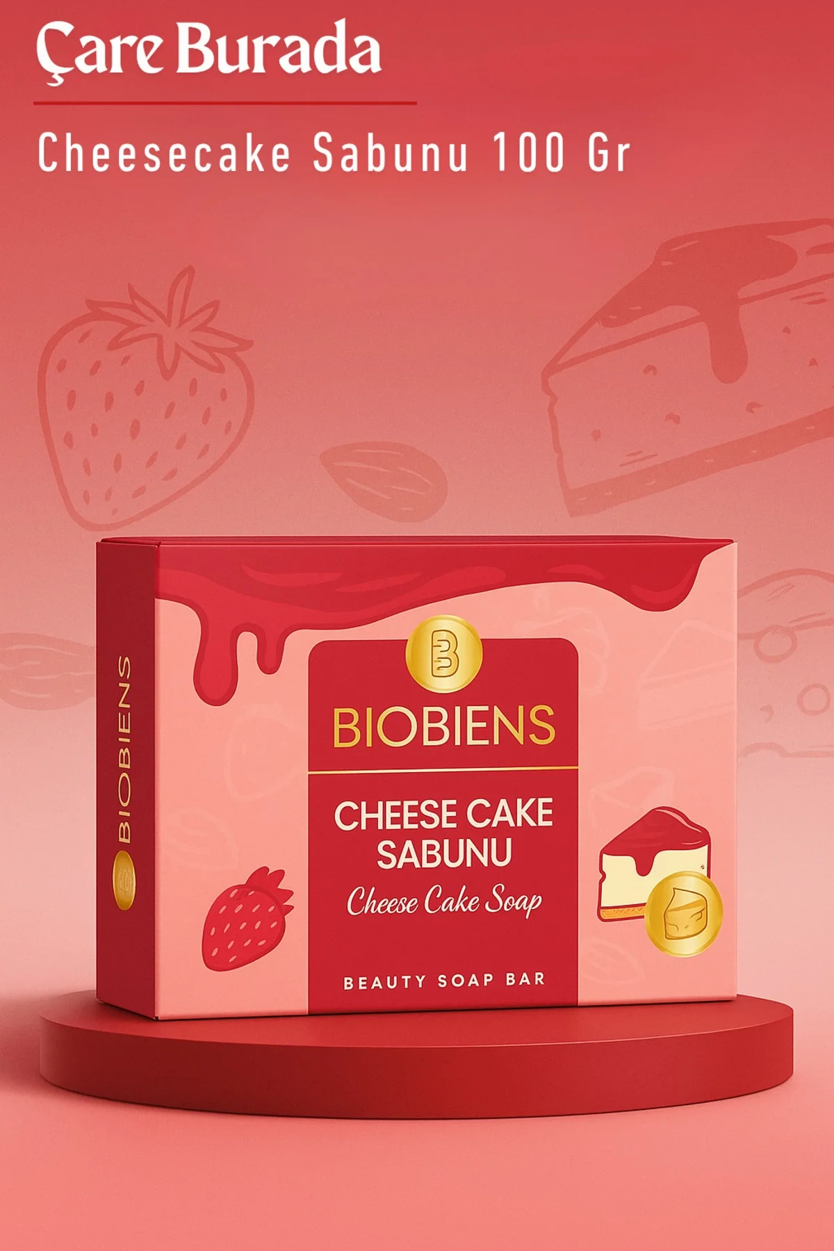 Biobiens - Cheesecake Sabunu 100 Gr