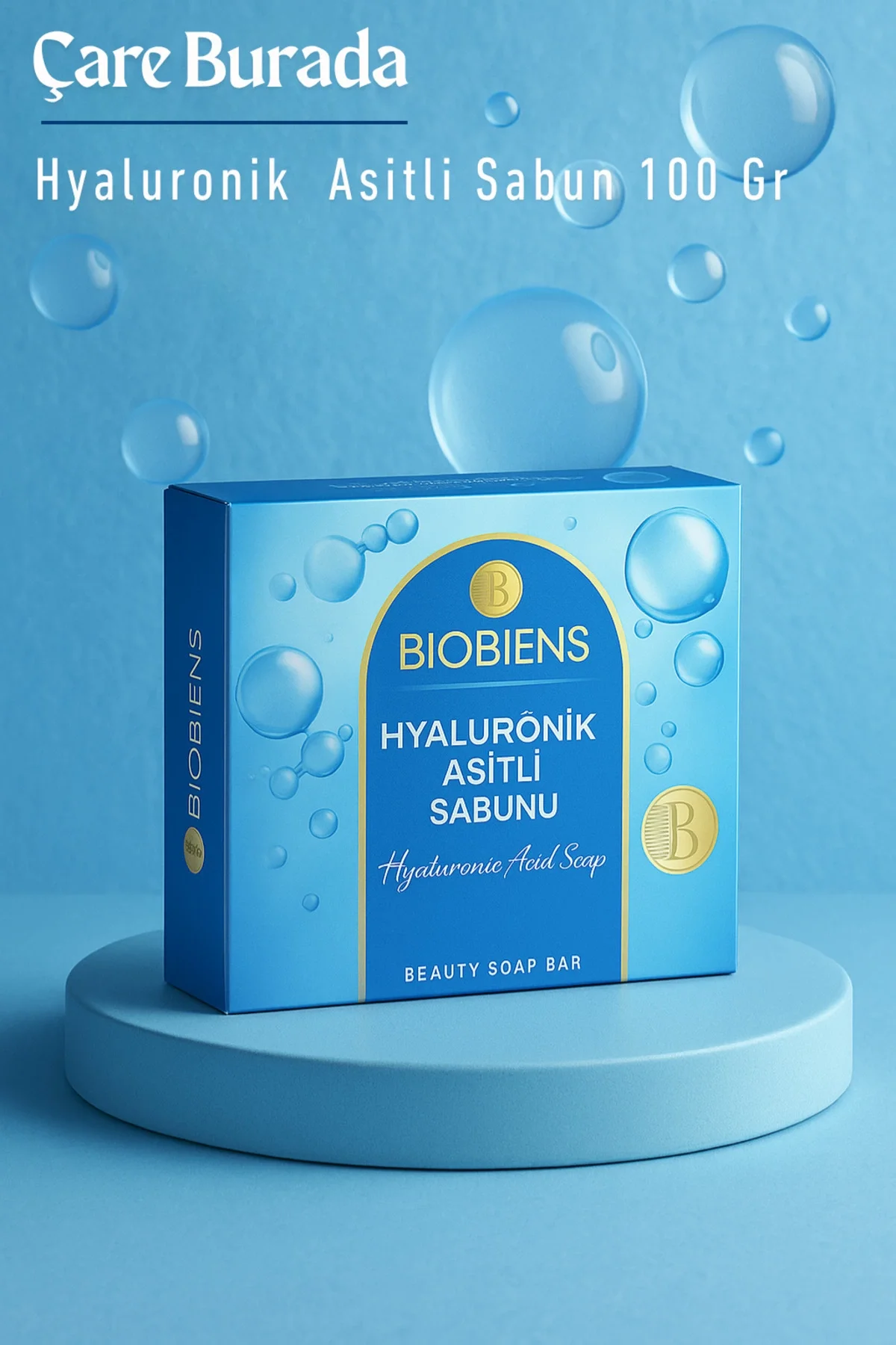 Biobiens - Hyaluronik Asit Sabunu 100 Gr