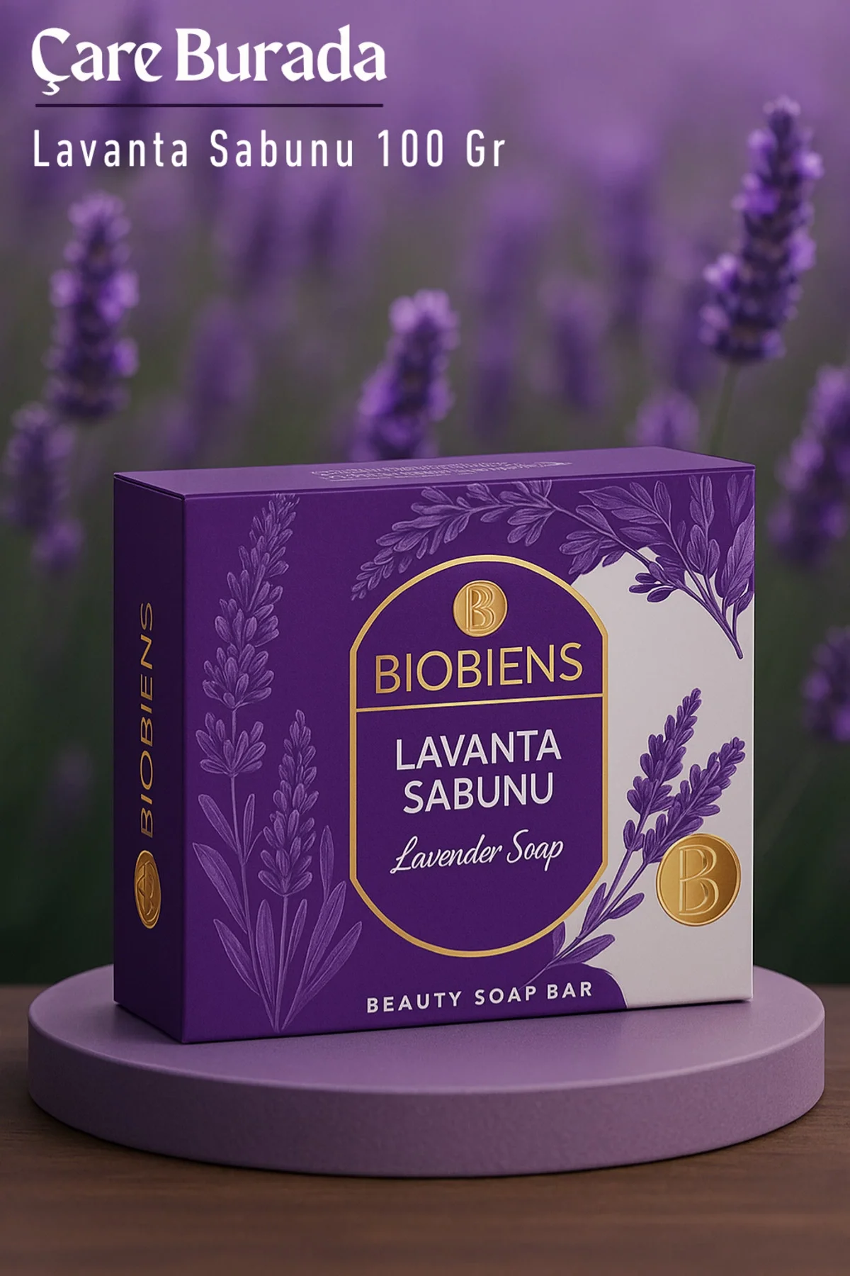 Biobiens - Lavanta Sabunu 100 Gr