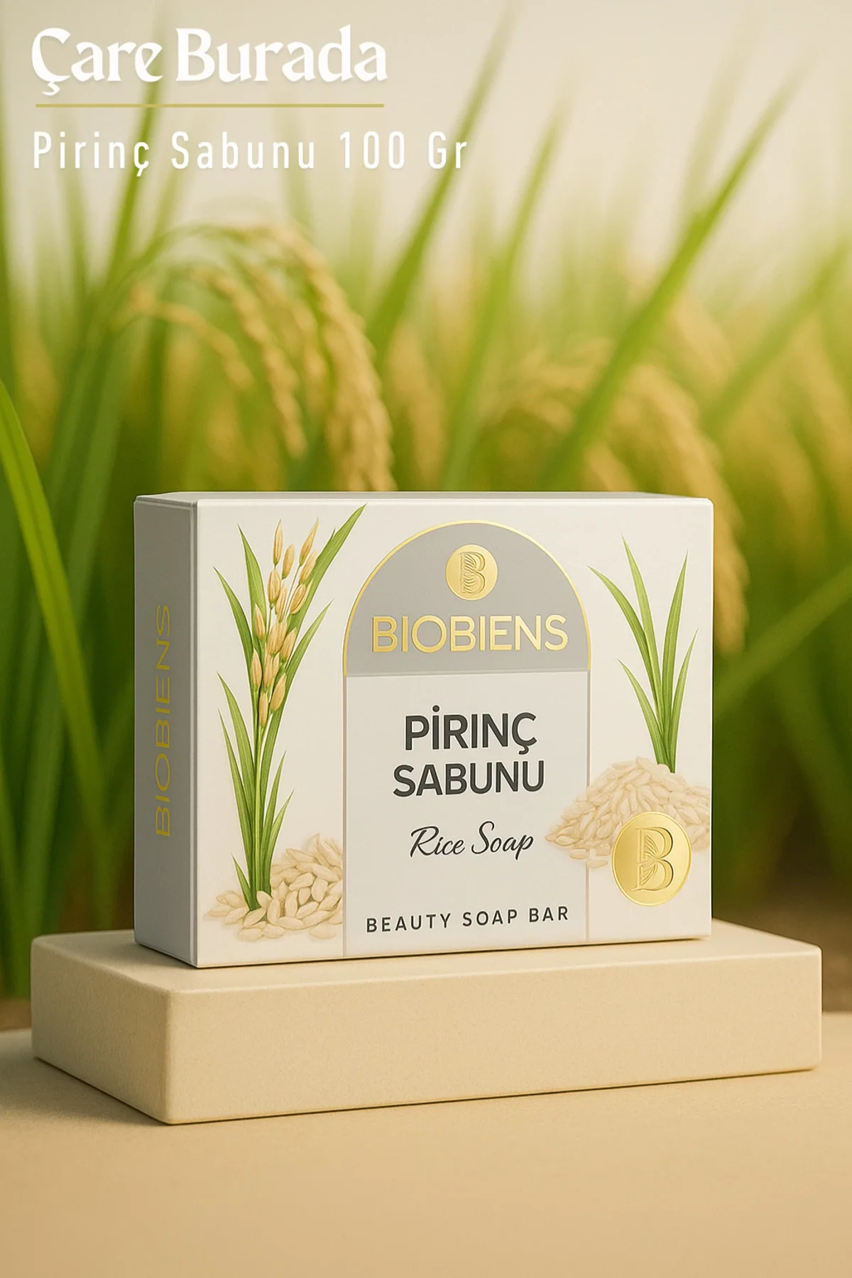 Biobiens - Pirinç Sabunu 100 Gr