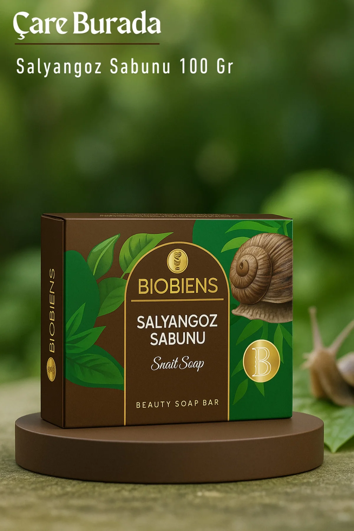 Çare Burada - Salyangoz Sabunu 100 Gr