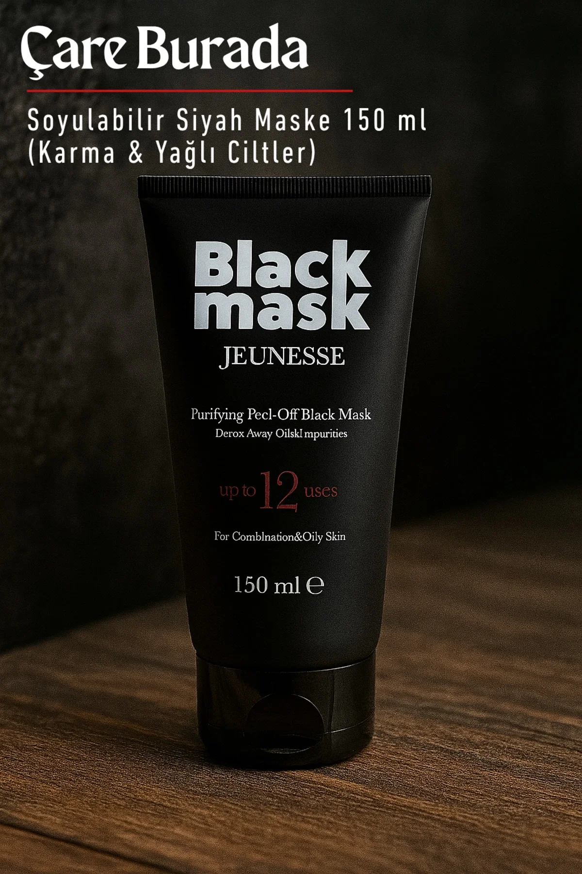 Jeunesse - Soyulabilir Siyah Maske 150 Ml (Karma & Yağlı Ciltler)