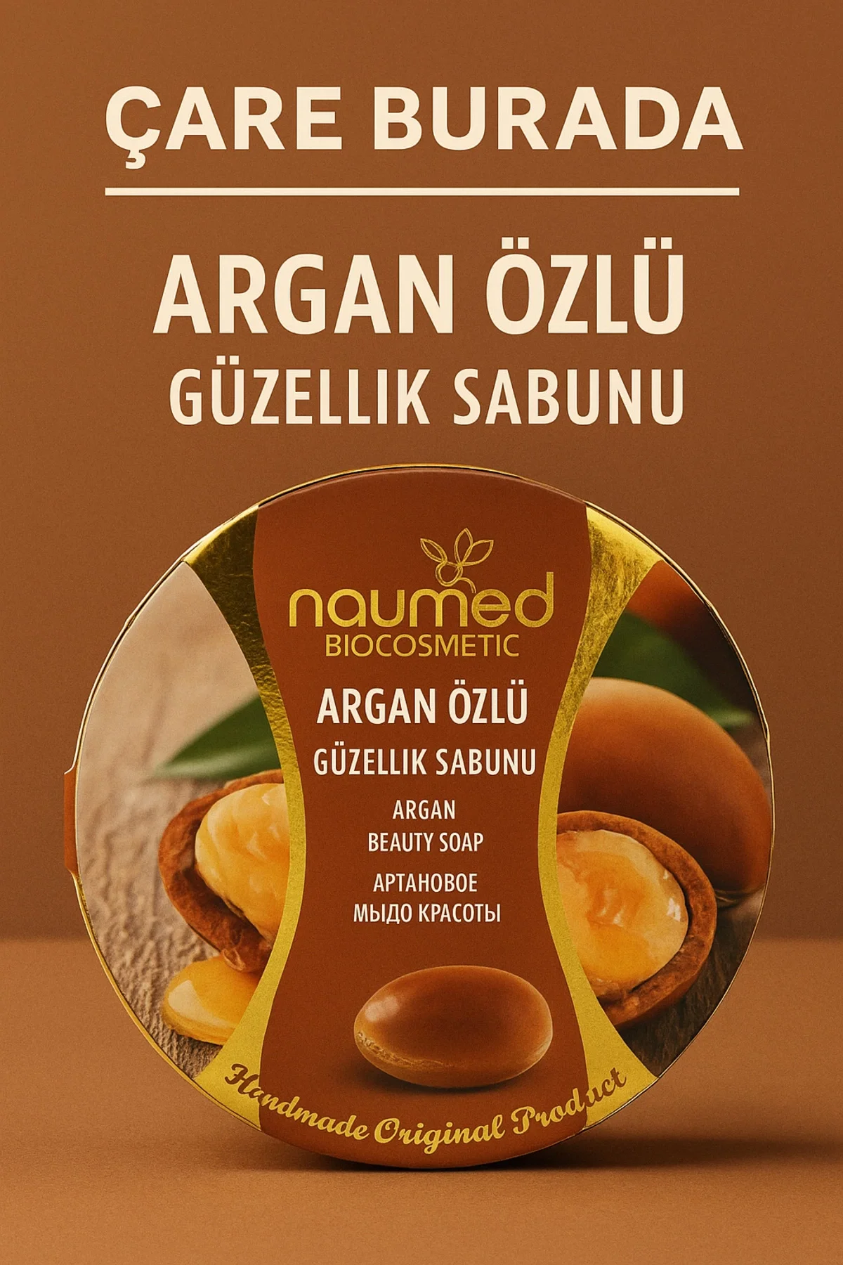 Naumed Biocosmetic - Argan Özlü Güzellik Sabunu