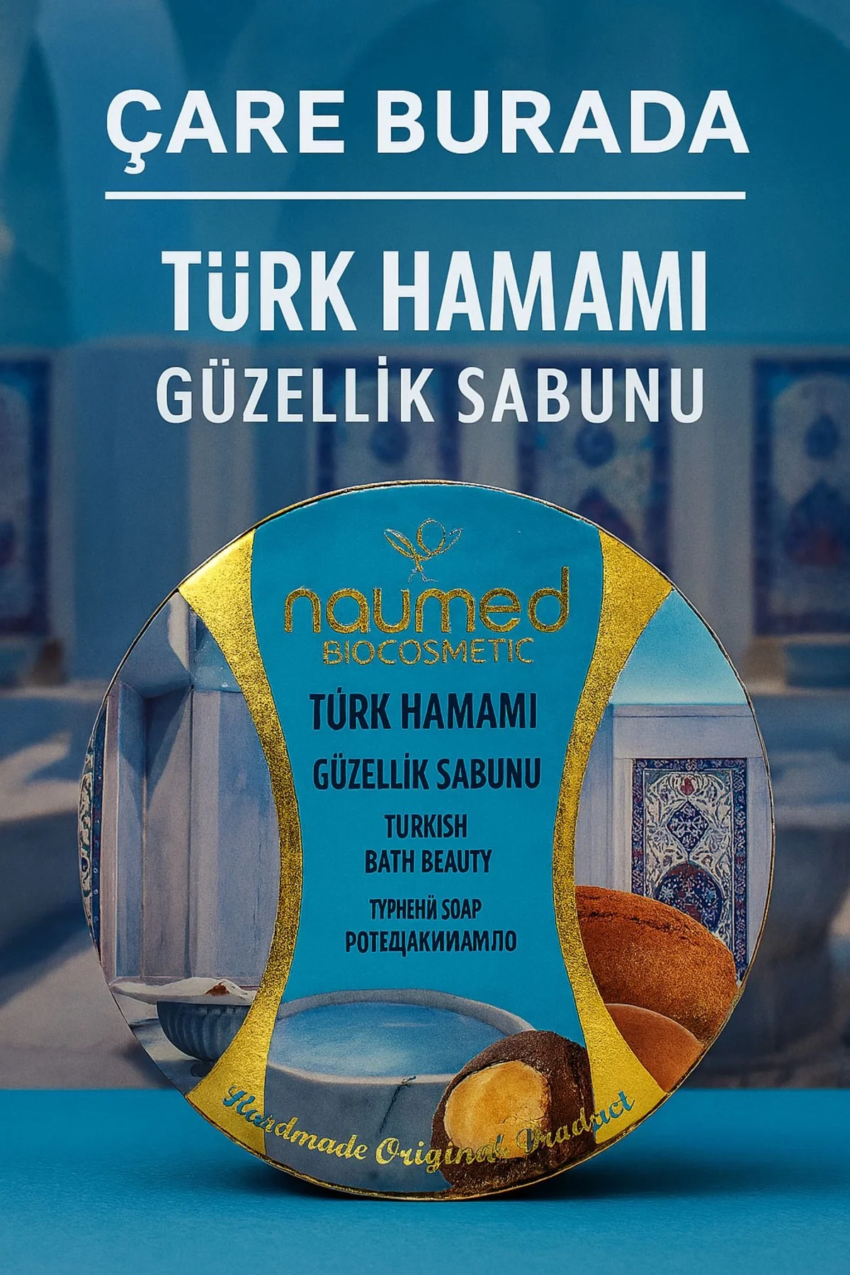 Naumed Biocosmetic - Türk Hamamı Kokulu Güzellik Sabunu