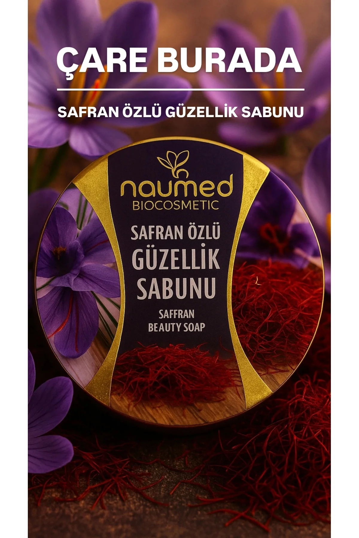 Naumed Biocosmetic - Safran Özlü Güzellik Sabunu