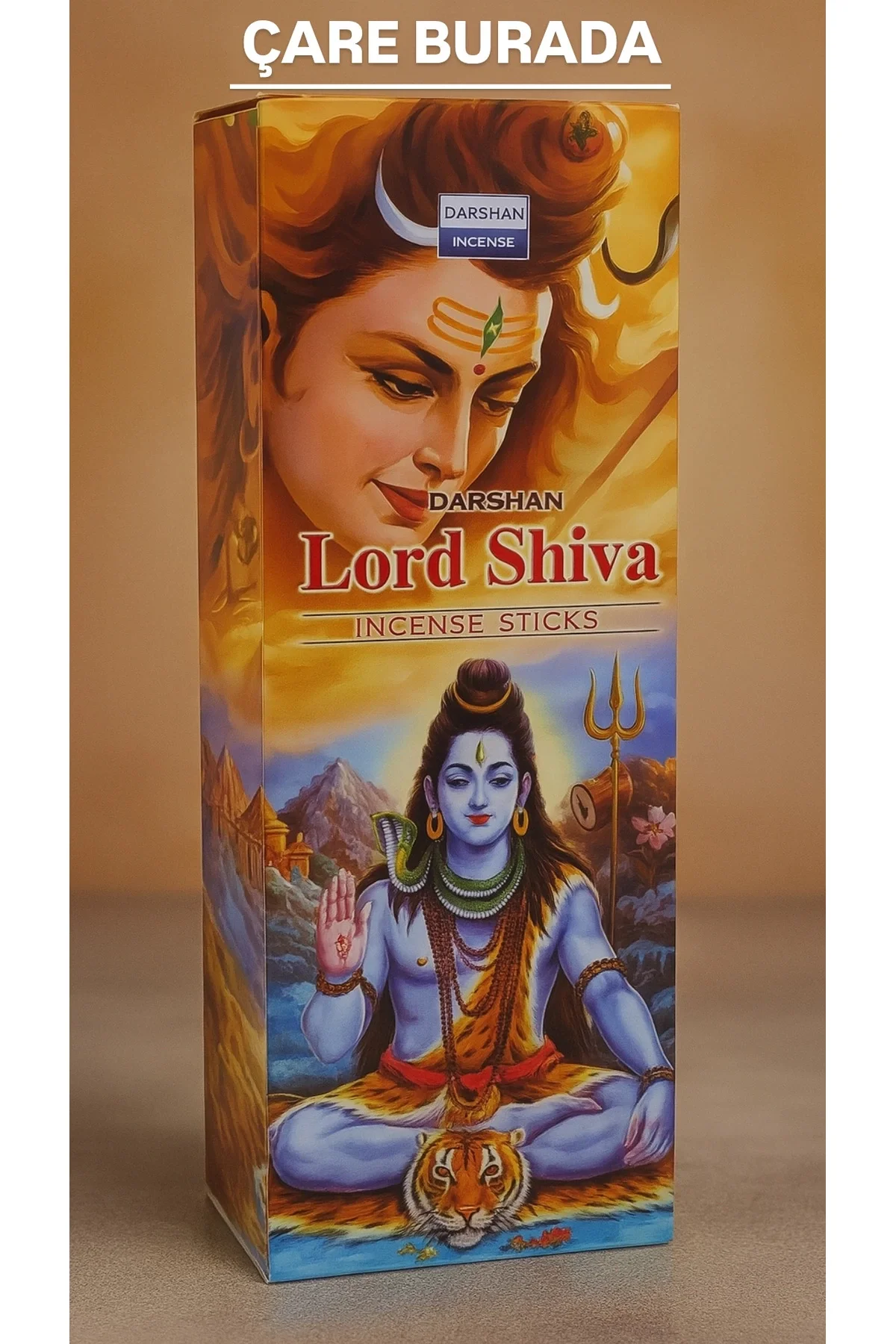 Darshan Incense - Lord Shiva 20'li Çubuk Tütsü