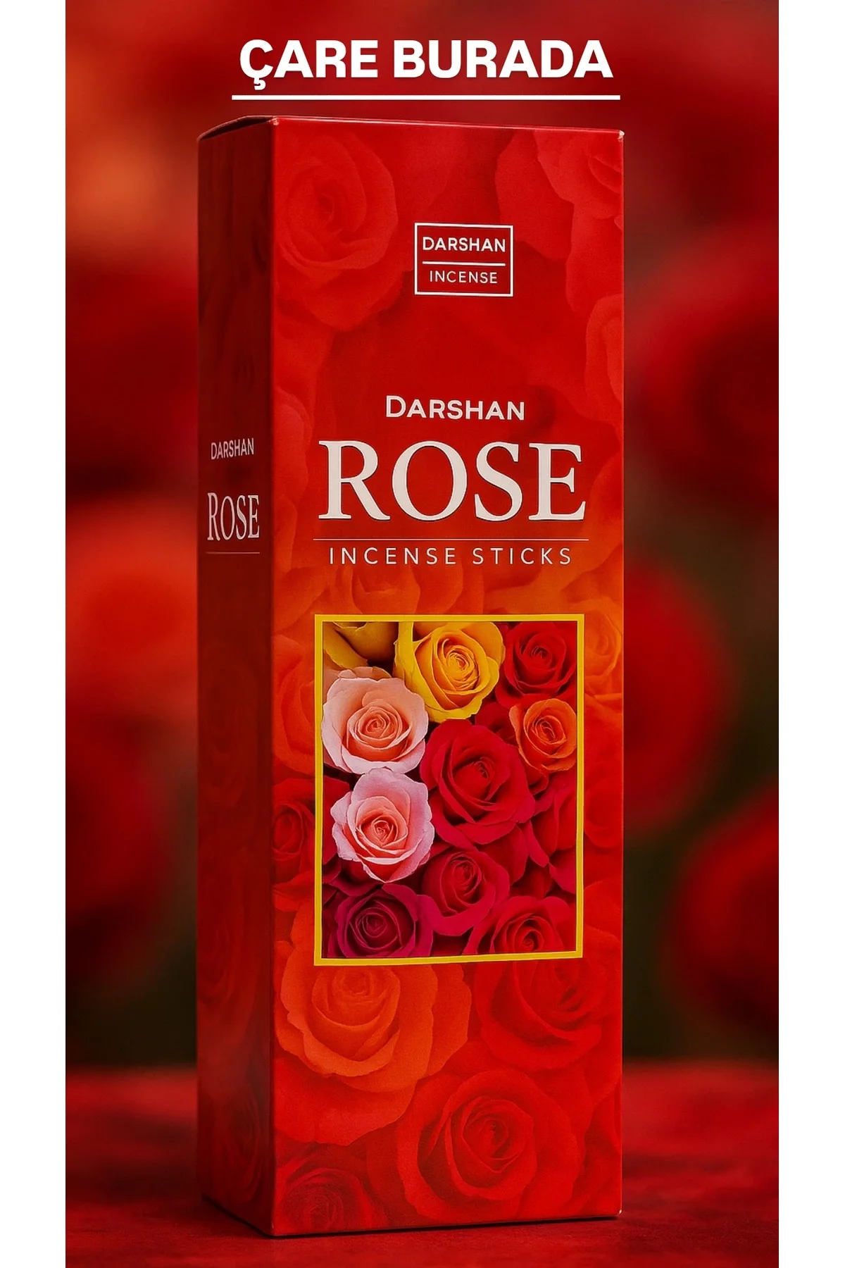Darshan Incense - Rose 20'li Çubuk Tütsü