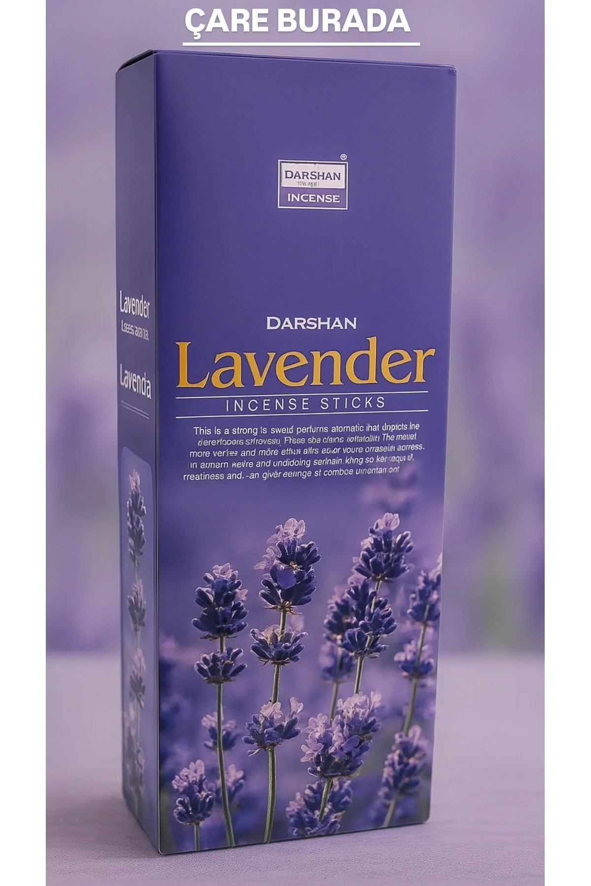 Darshan Incense - Lavender 20'li Çubuk Tütsü (Lavanta)