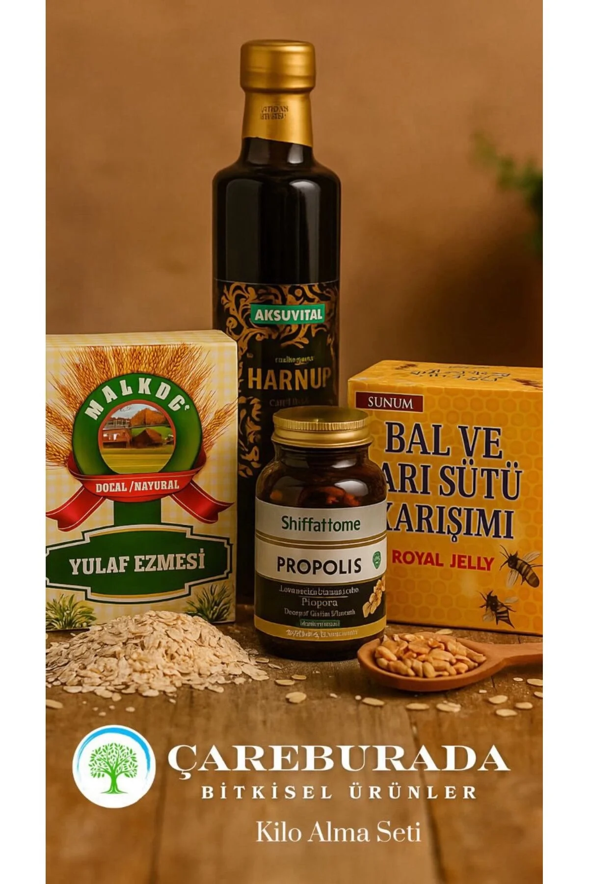 Aksuvital Doğal Enerji ve Beslenme Destek Karışımı – Kilo Alımına Yardımcı Takviye Gıda Seti