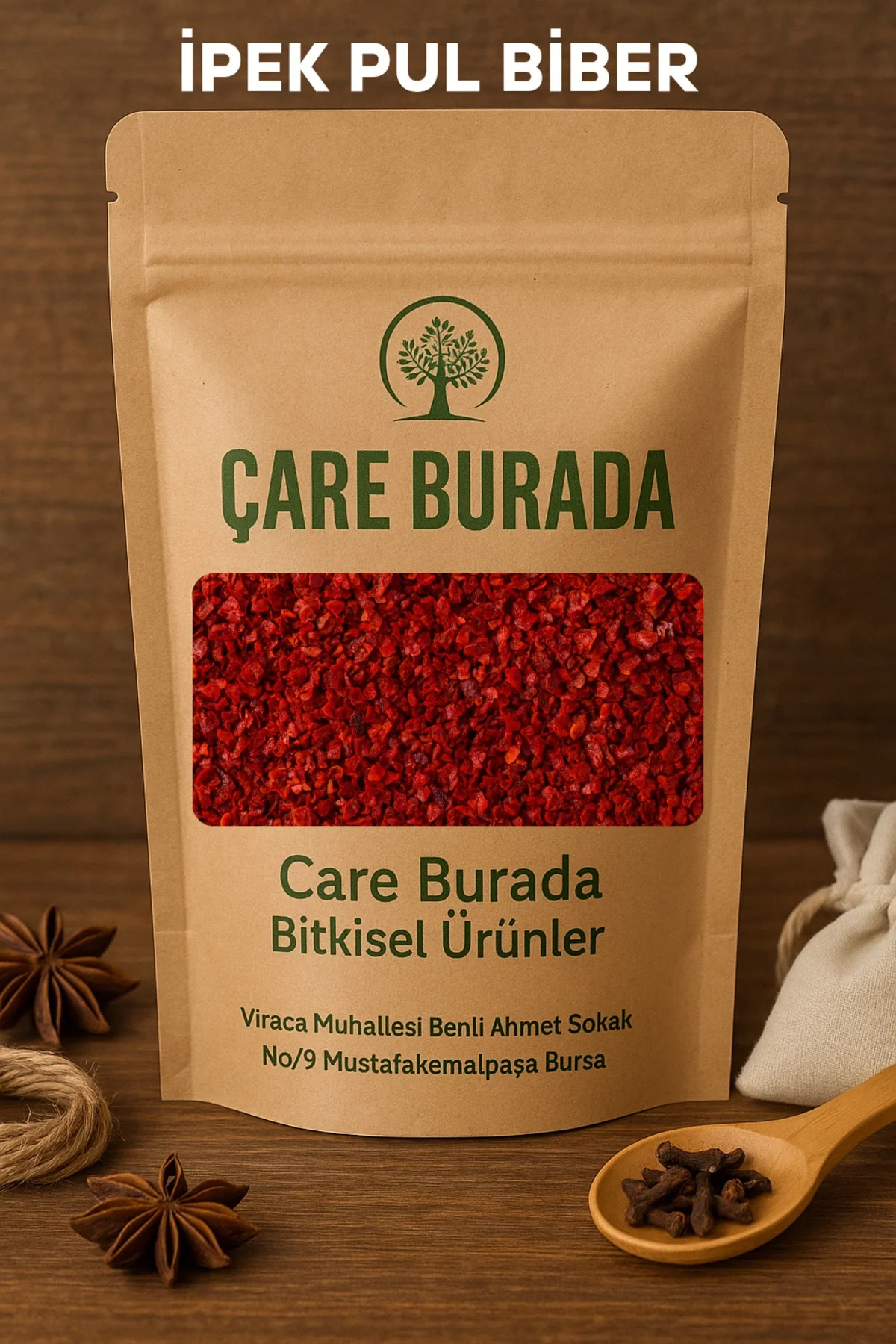 İpek Pul Biber 100 Gr