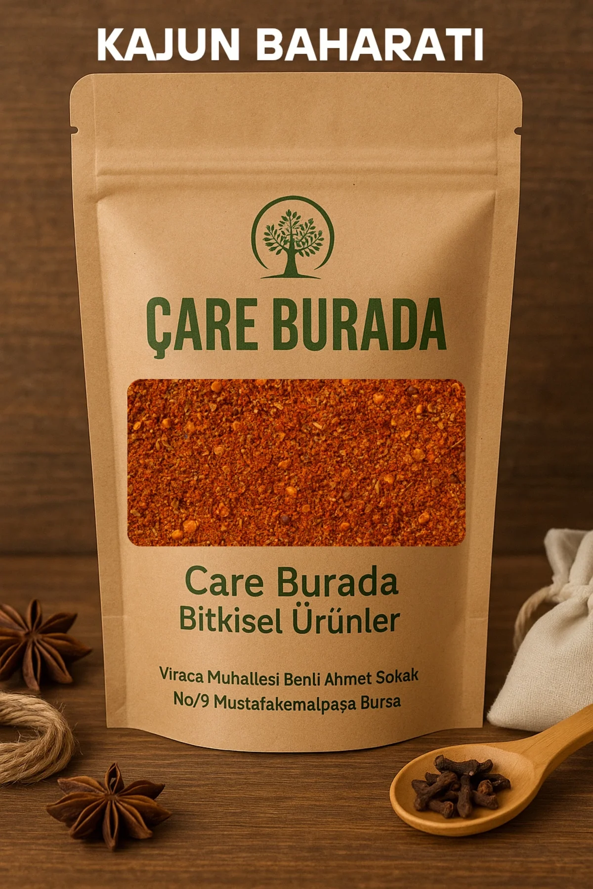 Kajun Baharatı 100 Gr