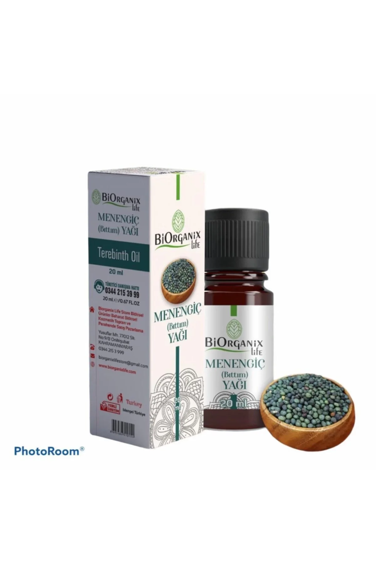 Menengiç Bıttım Yağı 20 Ml Terebinth Oil