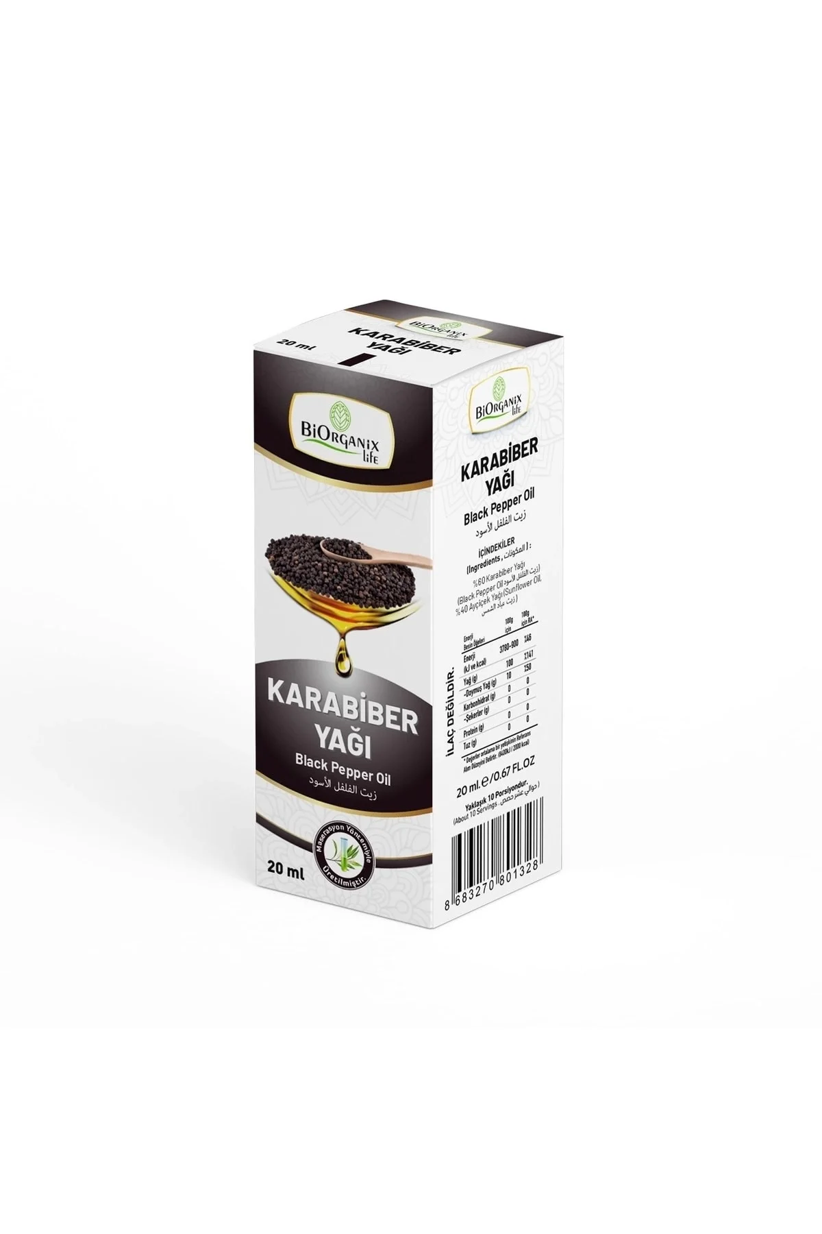 Karabiber Yağı 20 ml