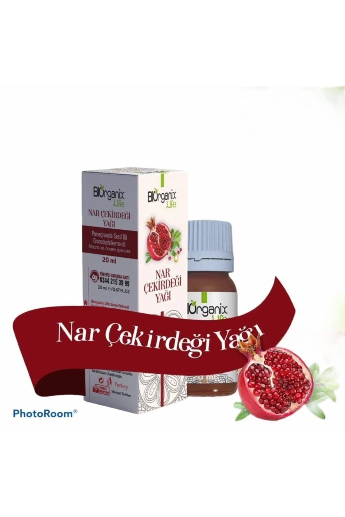 Nar Çekirdeği Yağı 20 Ml Pomegranate Oil