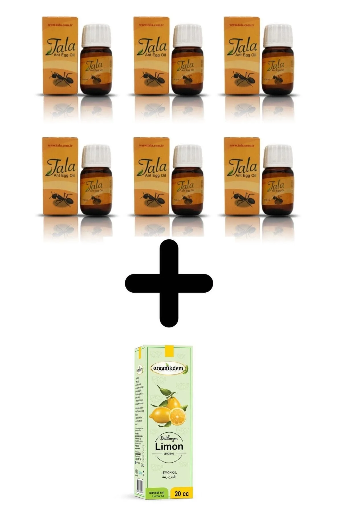 Karınca Yumurtası Yağı 6 Adet + Limon Yağı