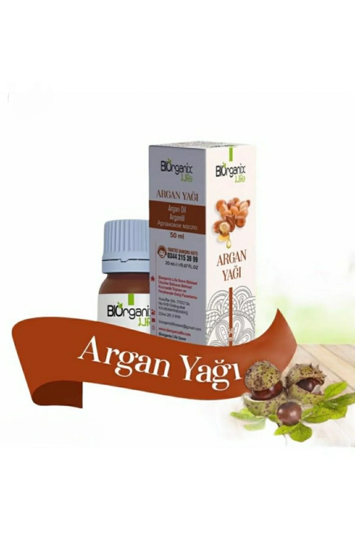Bıorganix Life Argan Yağı 20ml