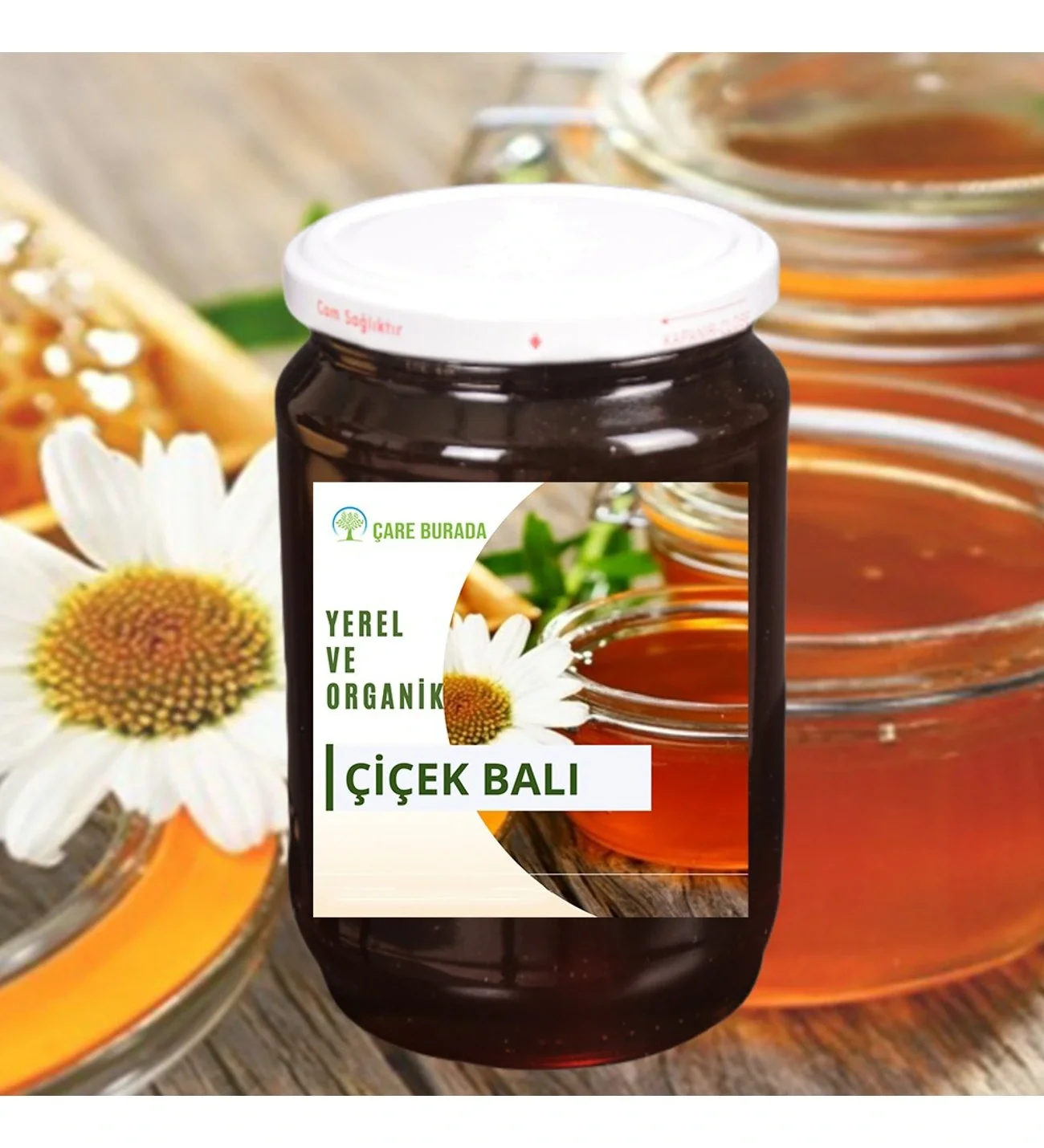 Çare Burada Çiçek Balı 800 gr ( Sivas Bölgesi )