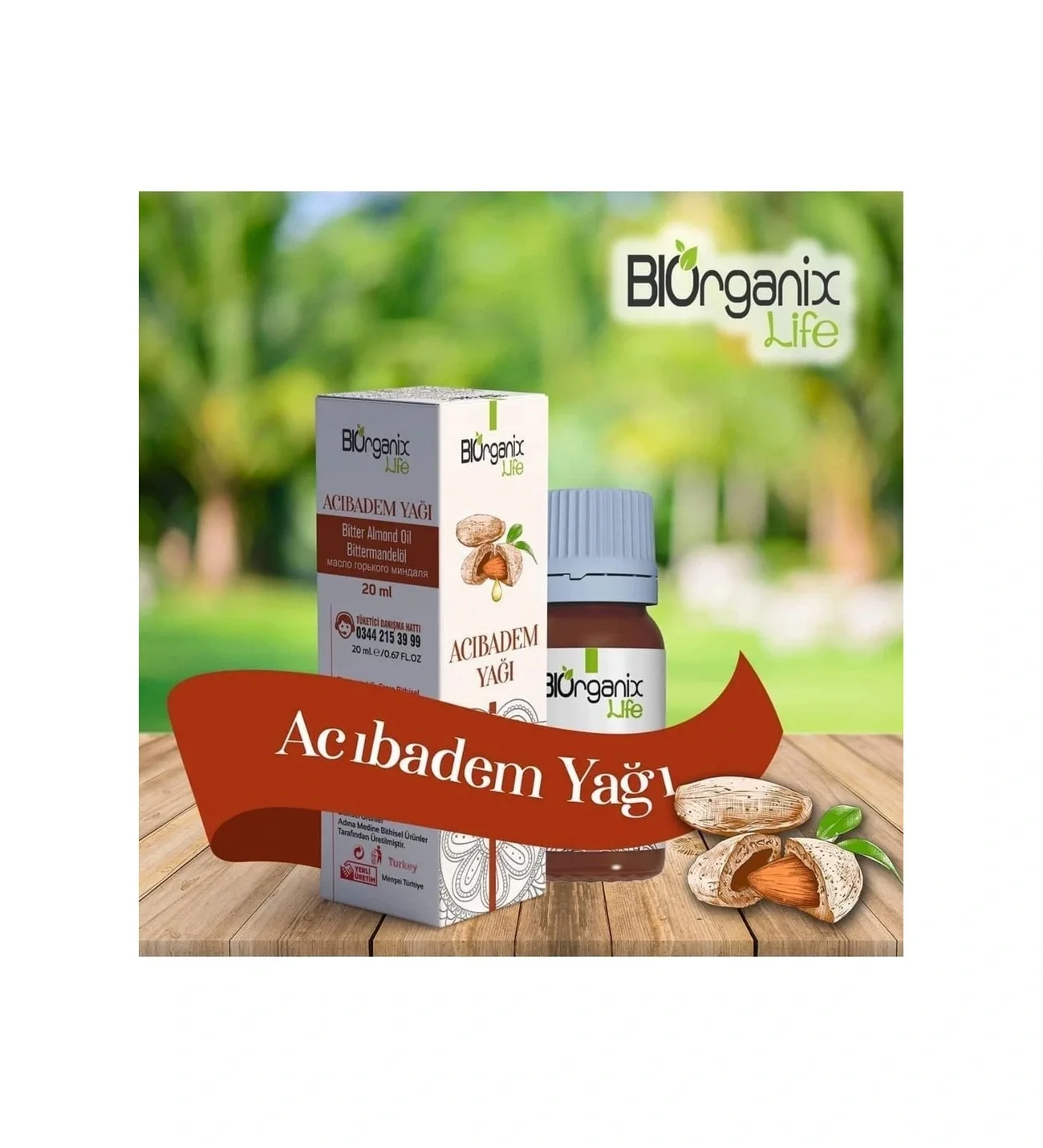 Acıbadem Yağı 20 Ml Şişede